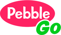 Logotipo oficial de PebbleGo